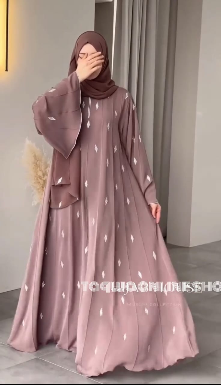 Pintop Embroidery Borkha