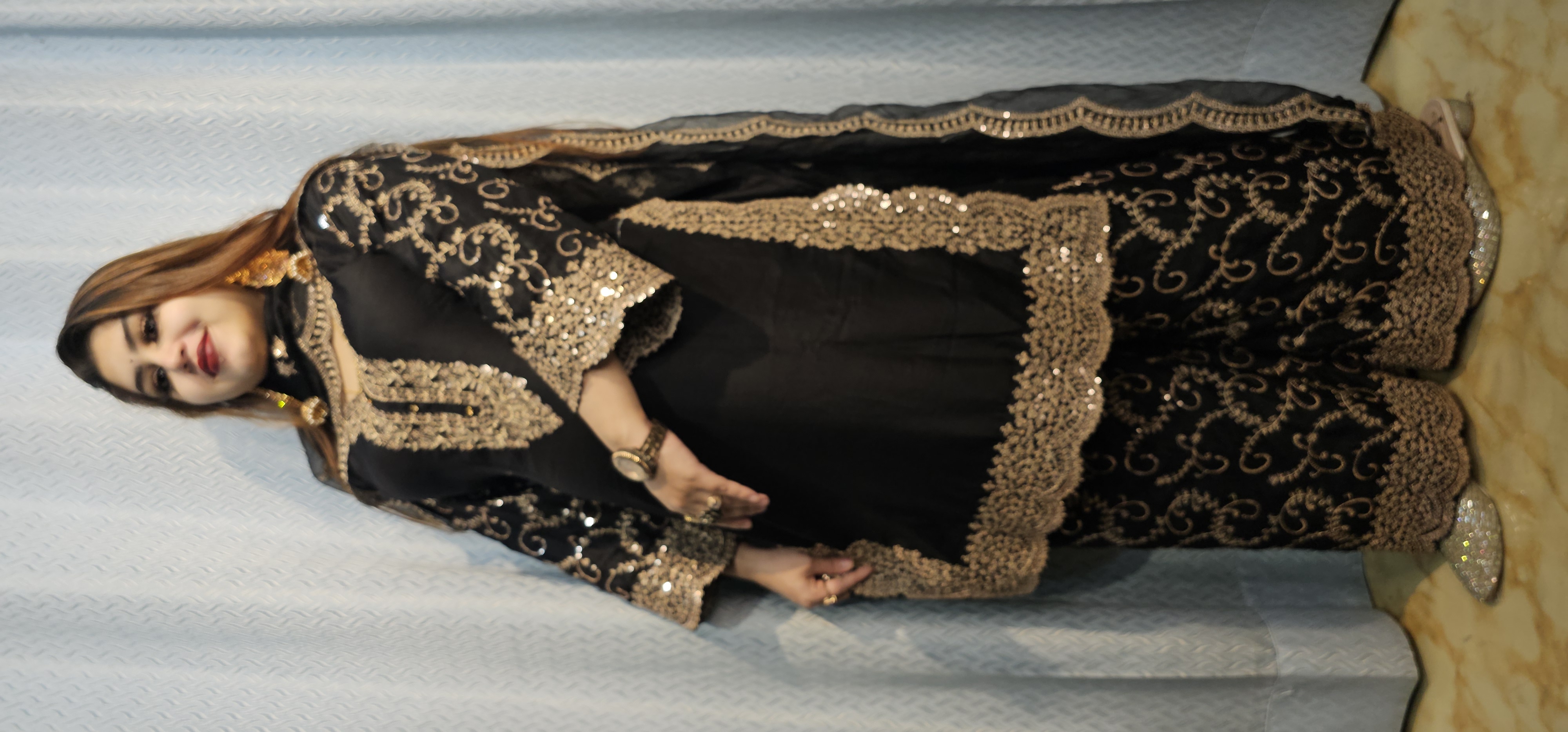 👗পাকিস্তানি ডিজাইনার প্রিমিয়াম সিল্ক মিক্স কটন 3pc সেট